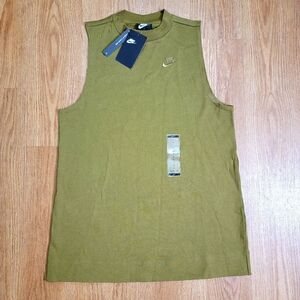 Nike Sportswear NSW Tech Fleece Tank Top Green S